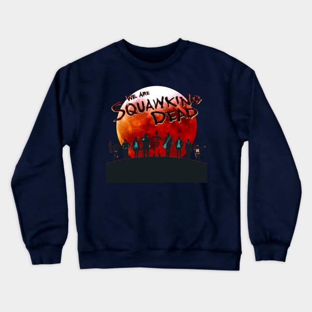 TWD Season 11C Art Crewneck Sweatshirt by SQUAWKING DEAD